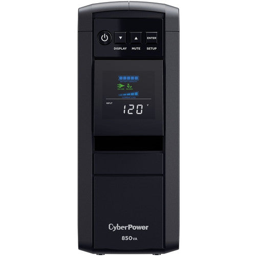 Systèmes d'onduleurs CyberPower CP850PFCLCD PFC Sinewave - Capacité : 850 VA/510 W CP850PFCLCD