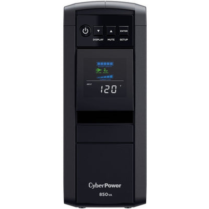 Systèmes d'onduleurs CyberPower CP850PFCLCD PFC Sinewave - Capacité : 850 VA/510 W CP850PFCLCD