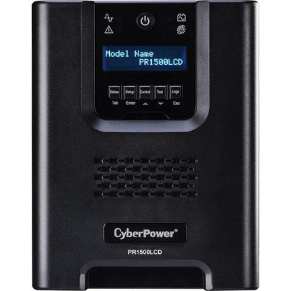 Onduleur LCD mini-tour à onde sinusoïdale pure 1 500 VA CyberPower Smart App Sinewave PR1500LCD