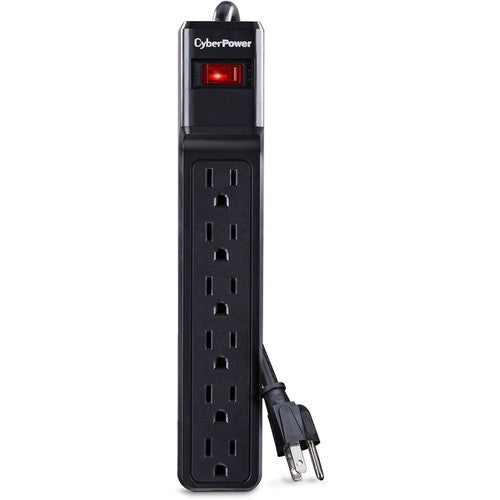 Parasurtenseur CyberPower CSB606 Essential à 6 prises avec 900 joules et cordon de 6 pieds CSB606