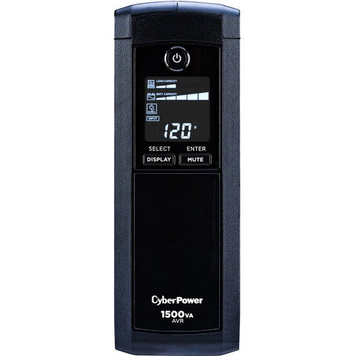 Systèmes d'onduleurs CyberPower CP1500AVRLCD LCD intelligent - Capacité : 1500 VA / 900 W CP1500AVRLCD