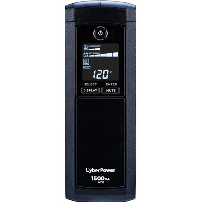 Systèmes d'onduleurs CyberPower CP1500AVRLCD LCD intelligent - Capacité : 1500 VA / 900 W CP1500AVRLCD