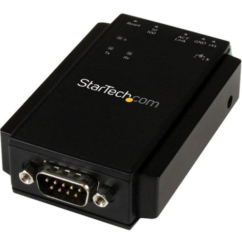 Serveur de périphériques série RS-232 vers Ethernet IP StarTech.com à 1 port - Montage sur rail DIN NETRS232