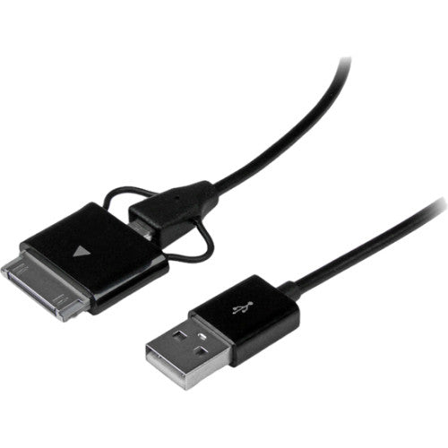Câble combo connecteur de station d'accueil ou micro USB vers USB StarTech.com de 0,65 m pour Samsung Galaxy Tab™ USB2UBSDC