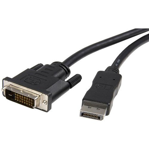 StarTech.com Câble DisplayPort vers DVI de 1,8 m - Câble adaptateur vidéo DisplayPort 1.2 vers DVI-D 1080p - Câble numérique DP++ vers DVI passif DP2DVIMM6X10
