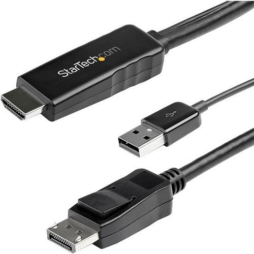Câble HDMI vers DisplayPort de 3 m (9,8 pi) de StarTech.com - 4K 30 Hz HD2DPMM3M