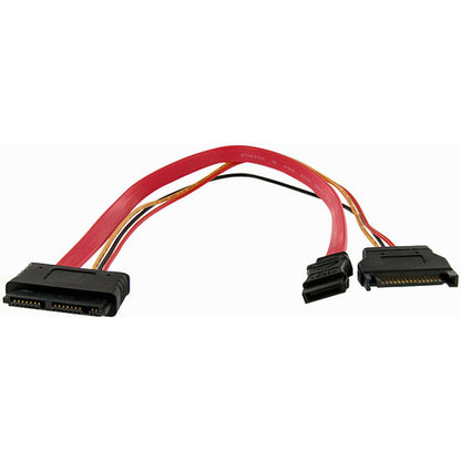 StarTech.com Câble adaptateur Micro SATA vers SATA 12 pouces avec alimentation SATA MCSATAF12S