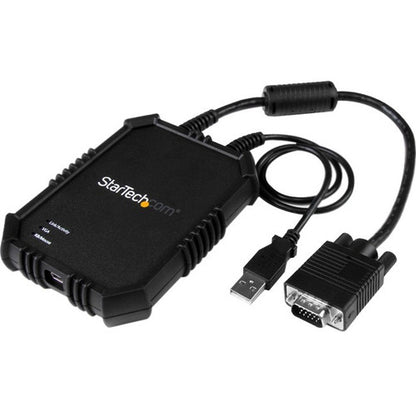 StarTech.com Console KVM pour ordinateur portable vers serveur - Adaptateur de chariot de secours USB robuste avec transfert de fichiers et capture vidéo NOTECONS02X