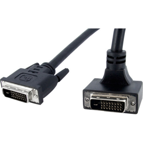 Câble d'écran DVI-D coudé à 90 degrés de 1,8 m de StarTech.com - M/M DVIDDMMBA6