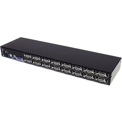 Module KVM 16 ports StarTech.com pour consoles LCD à montage en rack avec console PS/2 et VGA supplémentaire CAB1631HD