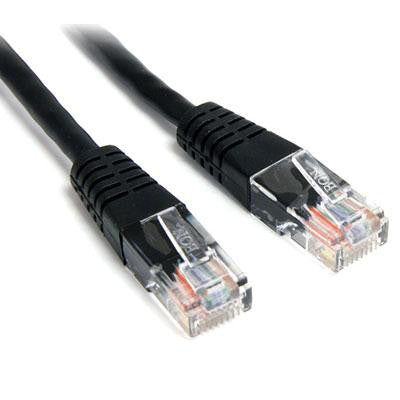 Câble patch UTP Cat5e moulé noir StarTech.com de 4,6 m M45PATCH15BK