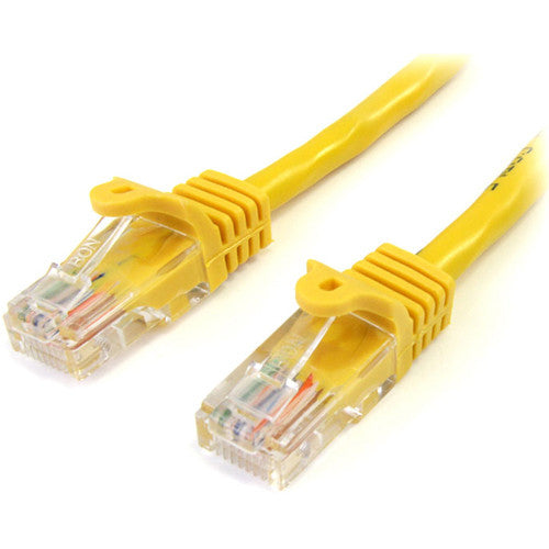 StarTech.com Câble patch UTP Cat5e anti-accroc jaune de 3 m 45PATCH10YL