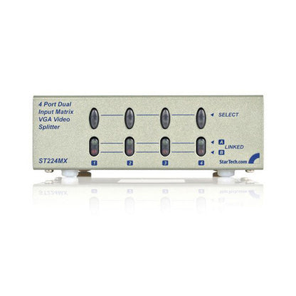 Commutateur vidéo matriciel VGA haute résolution 2x4 StarTech.com ST224MX