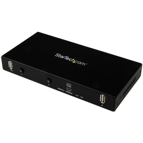 Adaptateur de console KVM à 2 ports StarTech.com - Adaptateur de chariot de secours pour montage en rack pour ordinateur portable vers serveur SV231USBLC
