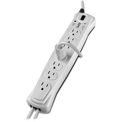 Parasurtenseur de base APC by Schneider Electric à 7 prises avec cordon téléphonique de 10 pieds 120 V P7T10