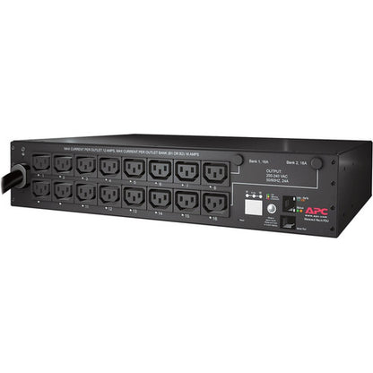 Unité de distribution d'alimentation en rack APC by Schneider Electric, commutée, 2U, 30 A, 208 V, (16) C13 AP7911B