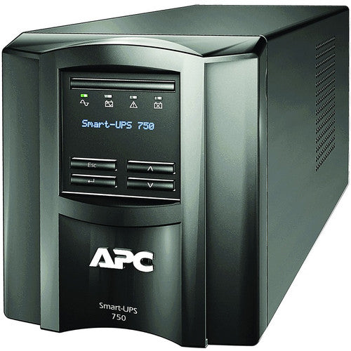 Onduleur APC Smart-UPS 750 VA avec écran LCD 120 V et SmartConnect SMT750C