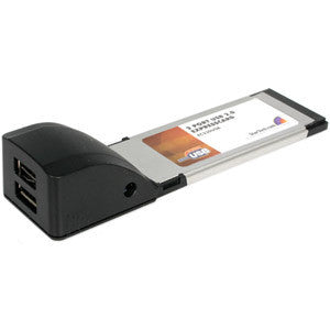 StarTech.com Carte adaptateur USB 2.0 ExpressCard 2 ports pour ordinateur portable EC230USB
