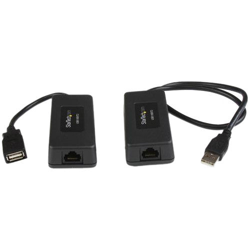 StarTech.com Rallonge Ethernet USB 1 port sur Cat5/Cat6 - jusqu'à 40 m (131 pi) USB110EXT2