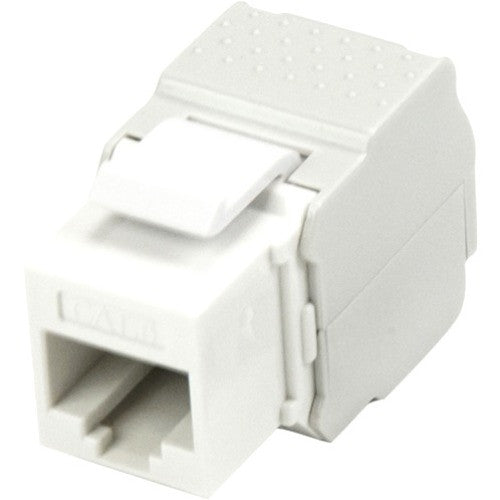StarTech.com Prise Keystone Cat 6 blanche - Sans outil C6KEY2WH