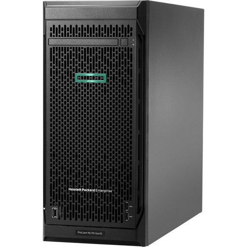 HPE ProLiant ML110 G10 4.5U Tower Server - 1 x Xeon Silver 4210 - 16 GB RAM HDD SSD - Serial ATA/600 Controller P10813-001