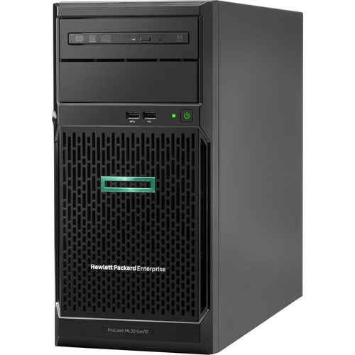 HPE ProLiant ML30 G10 4U Tower Server - 1 x Xeon E-2224 - 16 GB RAM - 1 TB HDD - Serial ATA/600 Controller P16927-S01