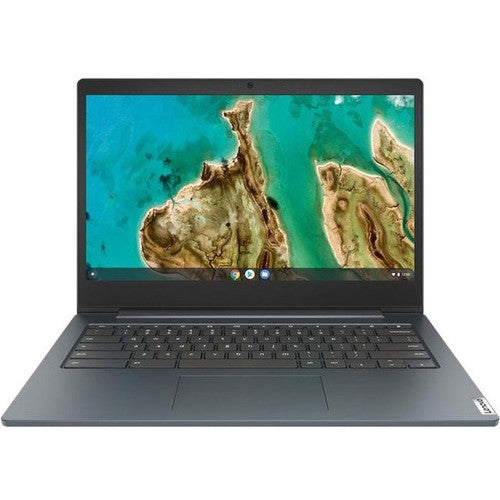 Lenovo IdeaPad 3 CB 14IGL05 82C10021CC Chromebook 14" - HD - 1366 x 768 - Intel Celeron N4020 Dual-core (2 Core) 1,10 GHz - 4 Go RAM - 64 Go Mémoire Flash - Gris Platine 82C10021CC