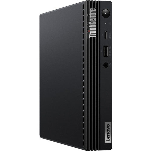 Ordinateur de bureau Lenovo ThinkCentre M70q 11DT0021CA - Intel Core i5 10e génération i5-10400T Hexa-core (6 cœurs) 2 GHz - 16 Go RAM DDR4 SDRAM - 256 Go SSD - Tiny - Raven Black 11DT0021CA