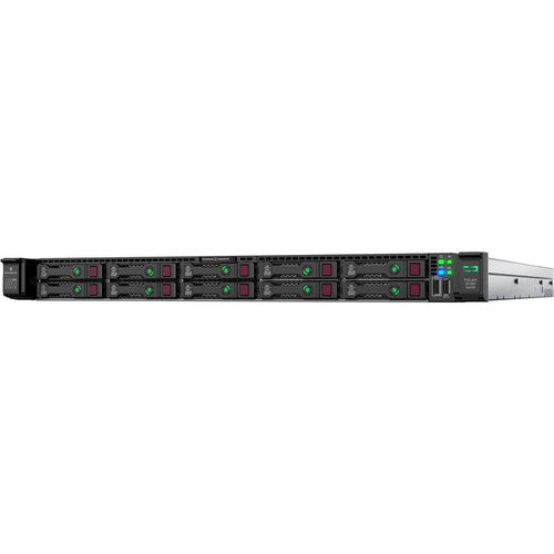 HPE ProLiant DL360 G10 1U Rack Server - 1 x Xeon Silver 4210 - 16 GB RAM HDD SSD - Serial ATA/600, 12Gb/s SAS Controller P19779-B21