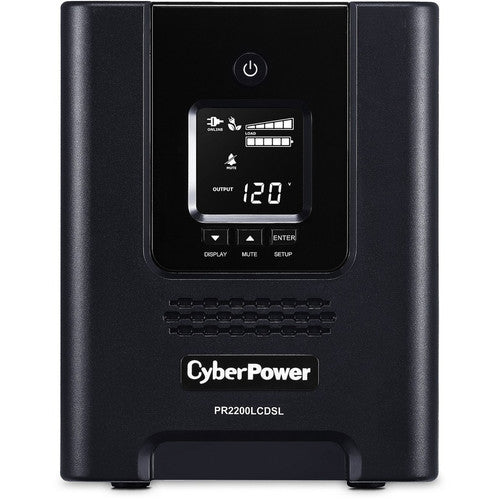 Onduleur LCD tour à onde sinusoïdale pure 2070 VA CyberPower Smart App Sinewave PR2200LCDSL