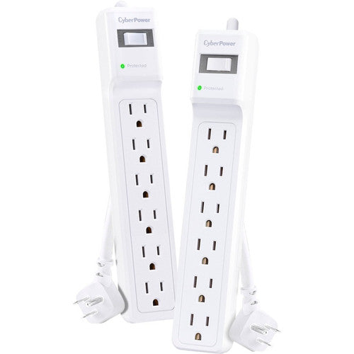 Parasurtenseur CyberPower MP1082SS Essential à 6 prises avec protection contre les surtensions de 500 J MP1082SS