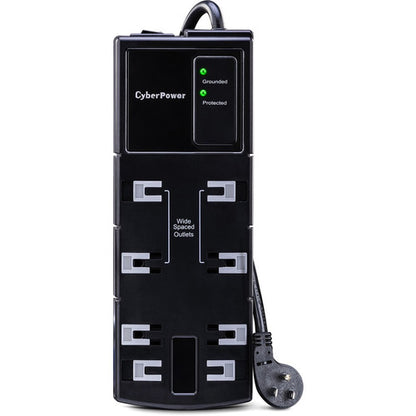Parasurtenseur CyberPower CSB806 Essential à 8 prises, cordon de 6 pieds CSB806