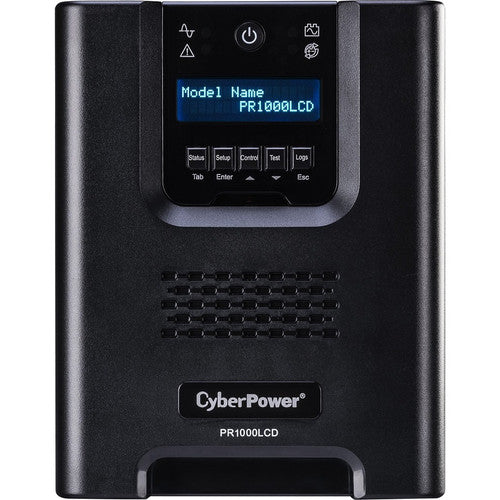 Onduleur LCD mini-tour à onde sinusoïdale pure 1 000 VA CyberPower Smart App Sinewave PR1000LCD