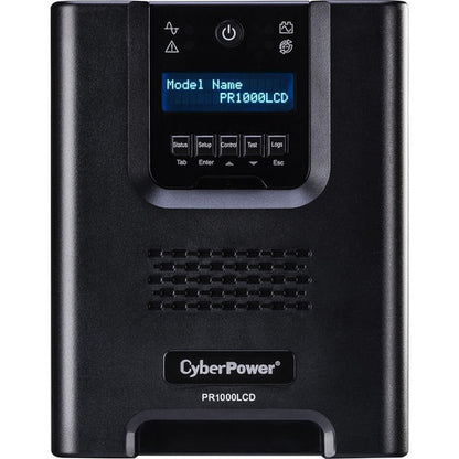 Onduleur LCD mini-tour à onde sinusoïdale pure 1 000 VA CyberPower Smart App Sinewave PR1000LCD