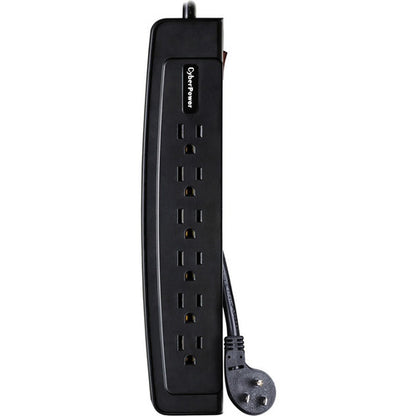 Parasurtenseur professionnel CyberPower CSP606T à 6 prises avec cordon de 6 pieds et TEL - Boîtes marron unies CSP606T