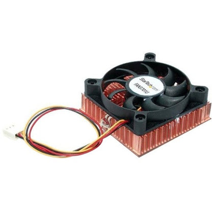 StarTech.com Ventilateur de processeur 1U 60 x 10 mm Socket 7/370 avec dissipateur thermique en cuivre et TX3 FAN3701U