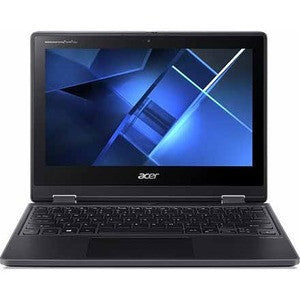 Ordinateur portable 2 en 1 tactile Acer TravelMate Spin B3 B311R-31 TMB311R-31-C45D 11,6" - HD - 1366 x 768 - Intel Celeron N4020 Dual-core (2 cœurs) 1,10 GHz - 4 Go de RAM - 64 Go de mémoire flash - Noir schiste NX.VNEAA.001