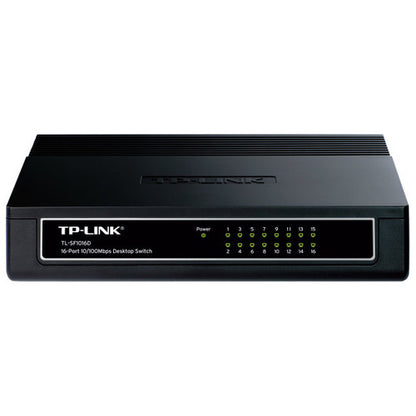 TP-Link TL-SF1016D 16-Port 10/100Mbps Desktop Switch TL-SF1016D