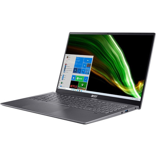 Acer Swift 3 SF316-51 SF316-51-75YF 16.1" Notebook - Full HD - 1920 x 1080 - Intel Core i7 11th Gen i7-11370H Quad-core (4 Core) 3.30 GHz - 16 GB RAM - 512 GB SSD NX.ABDAA.004