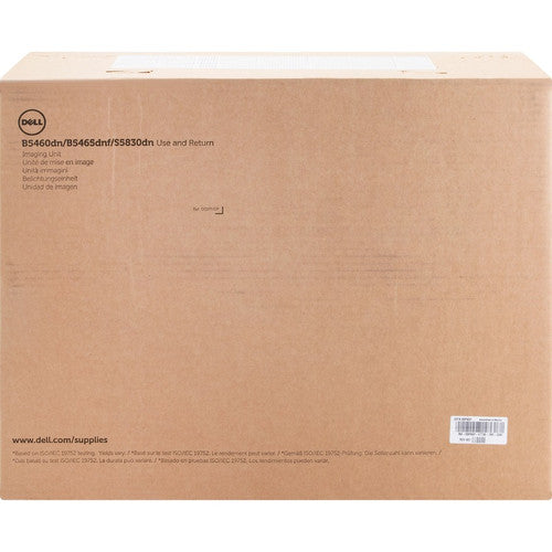 Tambour d'imagerie Dell 100 000 pages pour imprimantes laser Dell B5460dn/B5465dnf 9PN5P