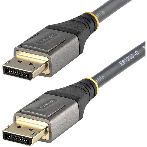 Câble DisplayPort 1.4 certifié VESA StarTech.com de 3 m, 8K 60 Hz HDR10, vidéo UHD 4K 120 Hz, cordon d'écran DP vers DP, câble DP 1.4, M/M DP14VMM3M