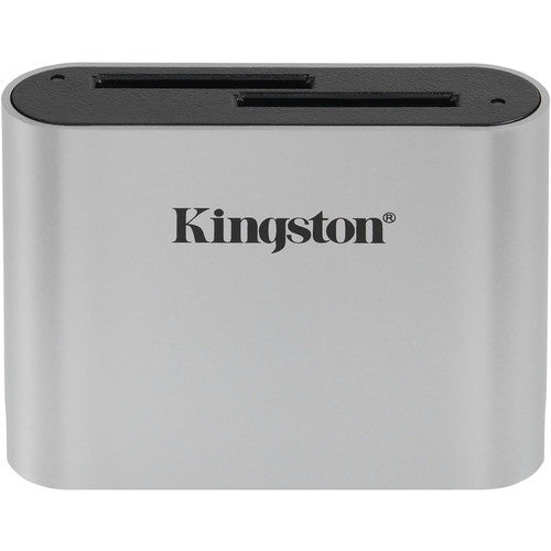 Lecteur de cartes SDHC/SDXC UHS-II Kingston USB3.2 Gen1 Workflow à double emplacement WFS-SD