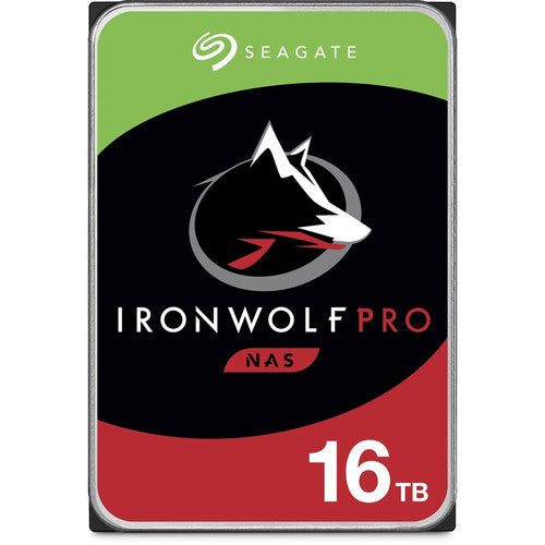 Disque dur Seagate IronWolf Pro ST16000NE000 16 To - 3,5" interne - SATA (SATA/600) - Méthode d'enregistrement magnétique conventionnel (CMR) ST16000NE000