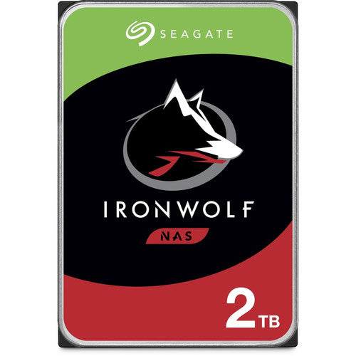 Disque dur Seagate IronWolf ST2000VN004 2 To - 3,5" interne - SATA (SATA/600) - Méthode d'enregistrement magnétique conventionnel (CMR) ST2000VN004
