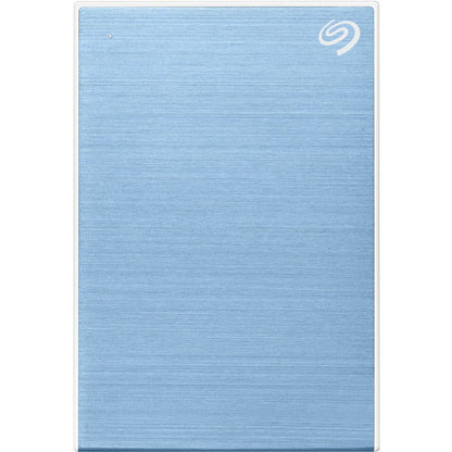 Seagate One Touch STKC4000402 4 TB Portable Hard Drive - 2.5" External - Light Blue STKC4000402