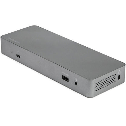 StarTech.com Universal Thunderbolt 3 Dock with USB-C Host Compatibility - Dual Monitor 4K 60Hz DisplayPort TB3 Laptop Docking Station - 60W PD, GbE, 5-Port USB Hub - USB 3.1 Gen 2 10Gbps TB3CDOCKDP