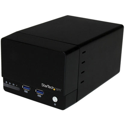 Boîtier RAID pour disque dur SATA III 3,5 pouces double USB 3.0 StarTech.com avec hub USB à charge rapide et UASP S352BU33HR