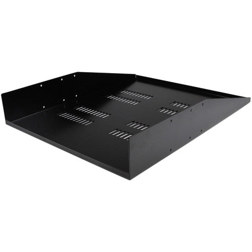 Étagère cantilever ventilée à 2 montants pour rack de serveur 2U - Étagère pour rack de serveur à montage central/central - 68 kg CABSHF2POSTV