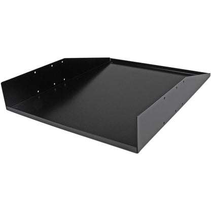 Étagère cantilever à 2 montants pour montage en rack 2U de StarTech.com - Étagère pour armoire de serveur à montage central/central - 68 kg CABSHF2POST
