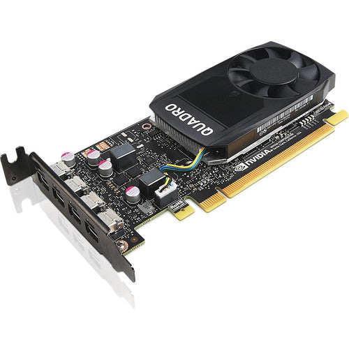 Carte graphique Lenovo NVIDIA Quadro P1000 - 4 Go GDDR5 - Profil bas 4X60N86660